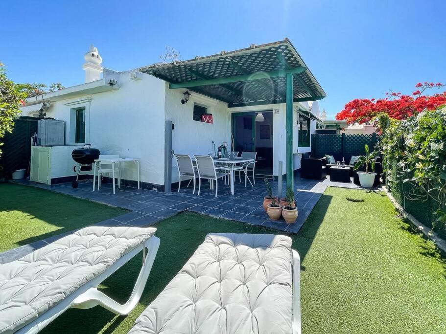 Cozy & Modern Bungalow W/Private Garden Bbq+Wifi Maspalomas  Exteriér fotografie